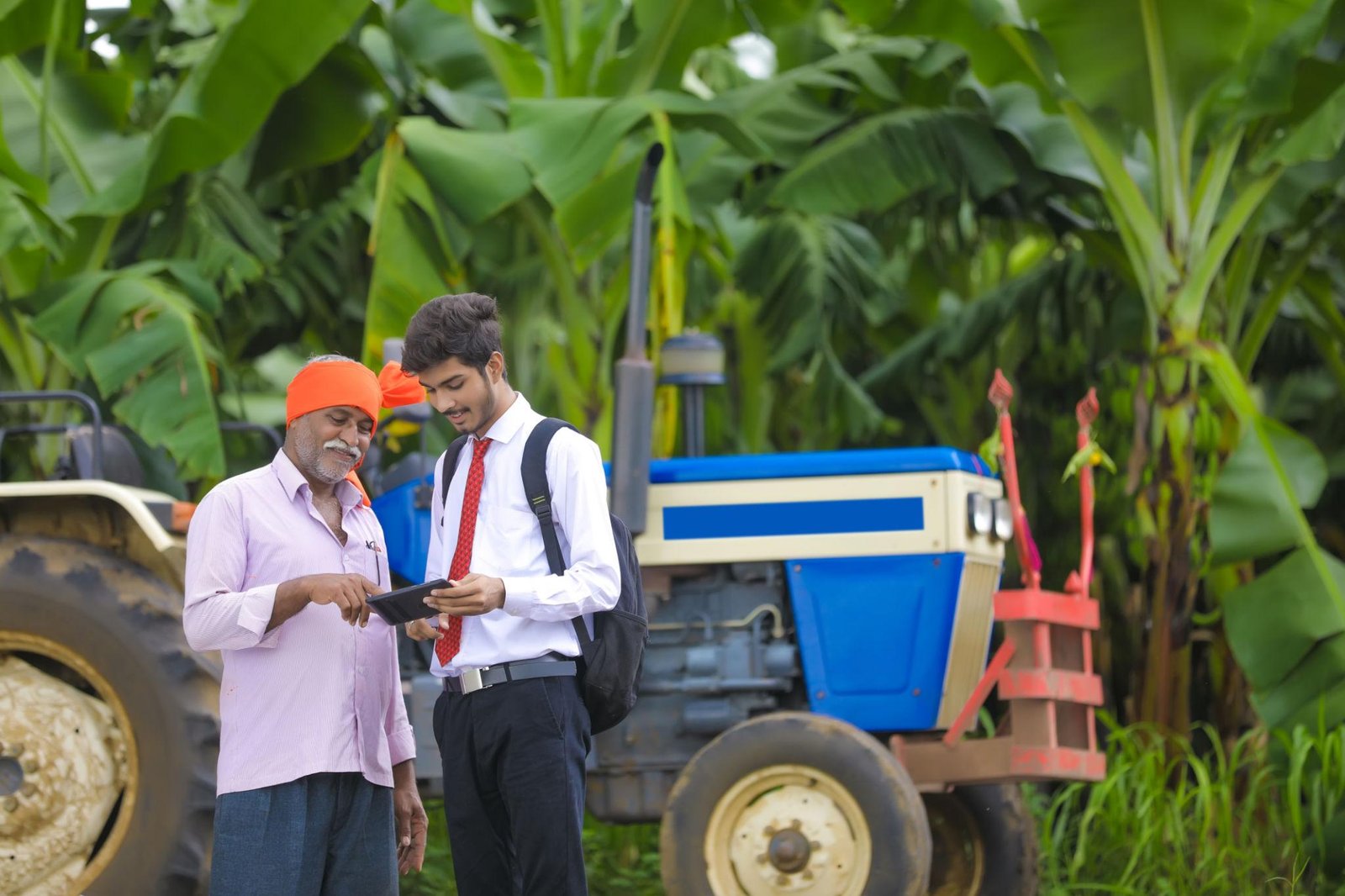 Agricultural dealer using a digital lead management system to manage tractor leads